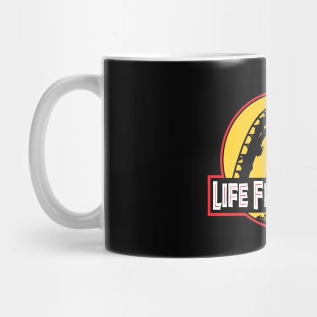 Life Finds a Way Osprey Coaster by GoAwayGreen